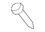 N90915901 - Body: Fuel Door Screw for Audi Image