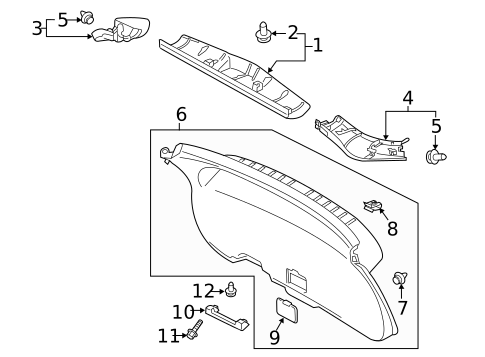 Interior Trim for 2025 Mitsubishi Eclipse Cross #3