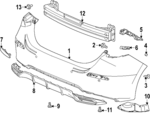 71551T50J00 - : Lower Cladding for Honda Image