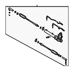 490010Z800 - : Steering Gear for Nissan: Altima Image