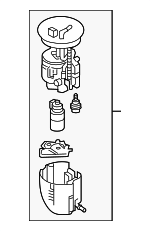 PELL1335ZA - Fuel System: Fuel Pump Assembly for Mazda Image