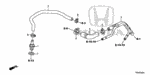 17131RNAA00 - Engine: TUBE, PCV for Honda Image