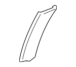 63147848581 - Body: Reflector for BMW: M3, M4 Image