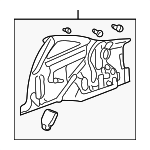 64300S3Y300ZZ - Body: Inner Panel for Honda: Insight Image