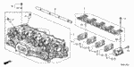 12200R1AA00 - Engine: CYLINDER HEAD for Honda Image
