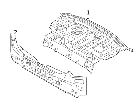 Rear Body for 2019 Kia Forte #0