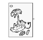 349019KF1D - Automatic Transmission: Gear Shift Assembly for Nissan: Versa, Versa Note Image