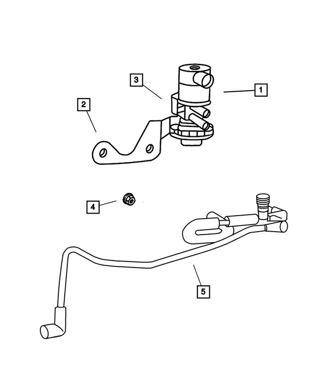 « 53013632AF – Emission Systems : Purge De Vapeur Faisceau pour Mopar Image »