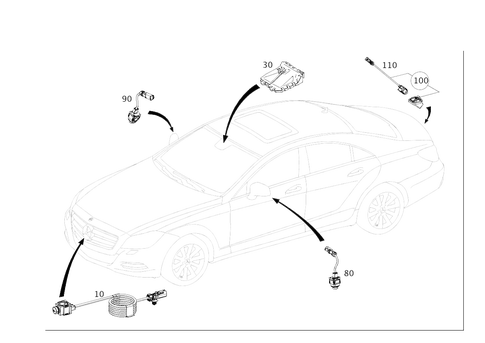 Camera for 2014 Mercedes-Benz CLS 63 AMG&reg; S #0