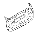 51497274776 - Body: Lift Gate Trim for BMW Image