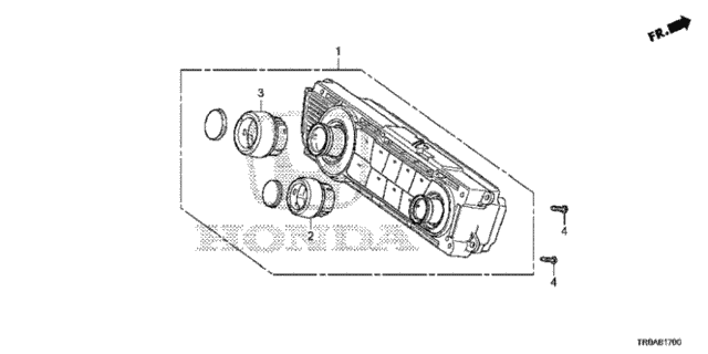Heater Control for 2013 Honda Civic #0