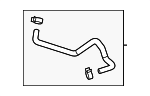 21204AB281 - Cooling System: Hose for Subaru: Forester, WRX Image