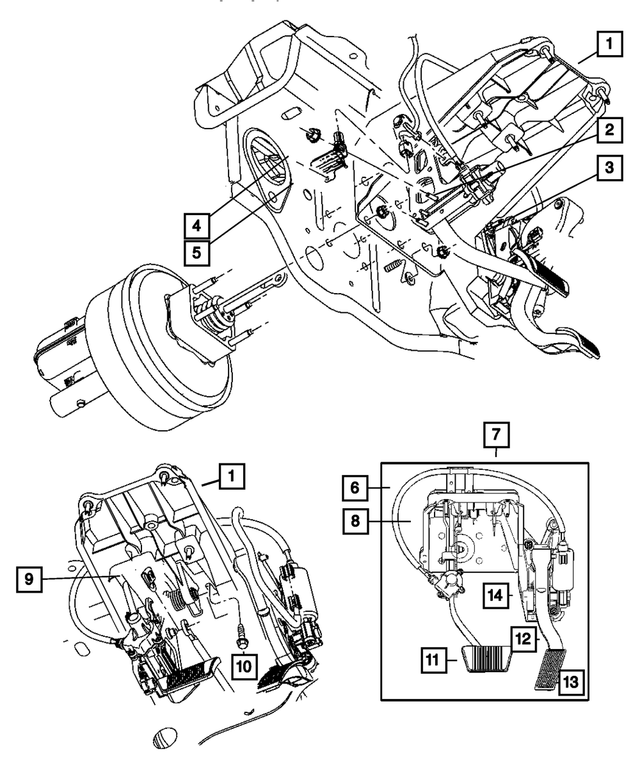« 52855325AB – Service Brakes : Pédale De Frein Capteur pour Mopar Image »