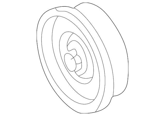 XW4Z-8678-CA - High-Quality Idler Pulley for 2000-2006 Ford ...