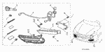 91902TF0J21 - Accessory Components: PLASTER, WIRE HARNESS (50X100)(SUMITOMO) for Honda Image