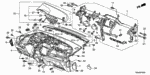 77481ST0000 - Interior/Bumper: SEAL, SIDE for Honda Image