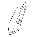 769135R80B - Body: Upper Center Pillar Trim for Nissan: Kicks, Kicks Play Image