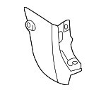 669005RB0A - Body: Cowl Trim for Nissan: Kicks, Kicks Play, Versa Image