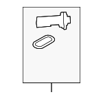 13628658527 - Engine: Air Mass Sensor for BMW Image