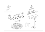 5904612 - Tools and Accessories: Warning Triangle for Mercedes-Benz Image