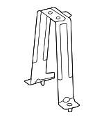 1676803913 - Exhaust: Heat Shield Center Bracket for Mercedes-Benz Image