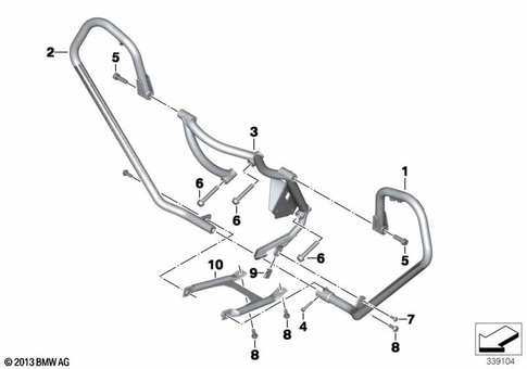 Engine, Ancillary Guard Components for 2016 BMW-Motorrad F 800 GT #0