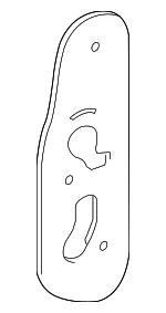 8155412A60 - Electrical: Tail Lamp Assembly Gasket for Scion: xB Image