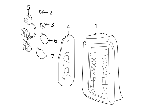 Combination Lamps for 2010 Scion xB #0