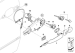 51217193263 - : Carrier, Outside Door Handle, Left for BMW Image