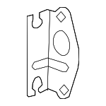 36163R70A00 - Emission System: Purge Valve Bracket for Acura Image