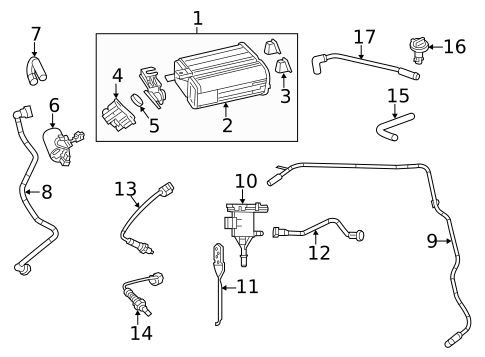 Emission System for 2013 Chrysler 300 #0
