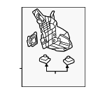 KSD450350 - Body: Splash Shield for Mazda: CX-5 Image