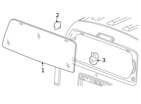 Liftgate for 2012 Jeep Liberty #1