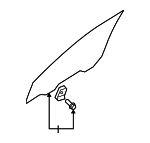 824101F000 - Body: Door Glass for Kia: Sportage Image