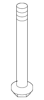90177SDAA00 - Suspension: Rear Support Bolt for Honda: Accord, Accord Crosstour, Crosstour Image