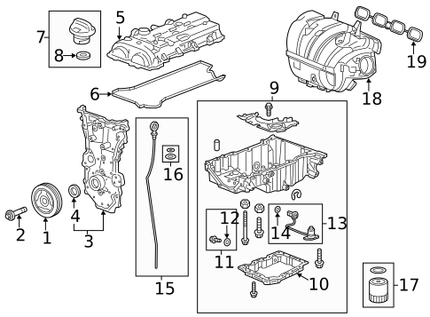 Hardware, Fasteners & Fittings for 2020 Chevrolet Blazer #0