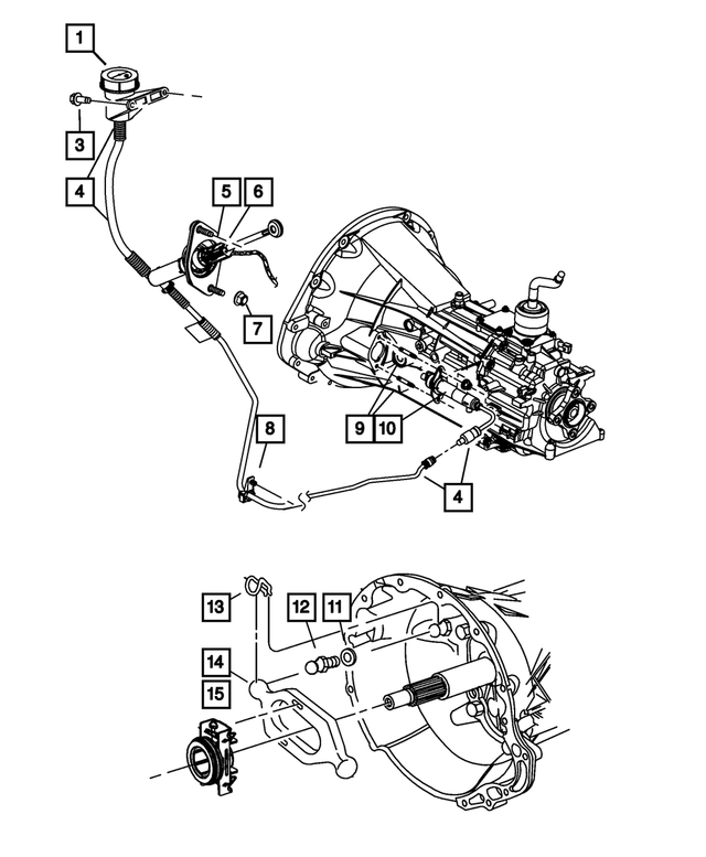 6503269 - Service Brakes: Hex Nut, Mounting for Mopar Image image
