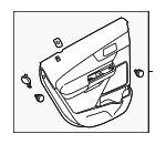 BT4Z7827406BB - Body: Door Trim Panel for Ford: Edge Image