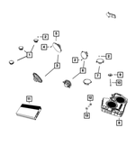 68217550AE - Electrical: Amplifier for Mopar Image