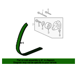 56992-PZD-A01 - 2003-2011 Honda Element - Belt Power
