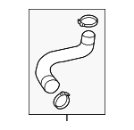 4G0145738AH - : 2014-2016 Audi - Pressure Hose for Audi: A6 Quattro, A7 Quattro Image