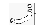 4G0145709AC - Cooling System: Front Hose for Audi Image