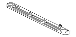 YL1Z16A511AA - Body: Running Board Step Pad for Ford Image
