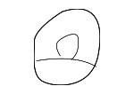 11514517 - Body: Lock Cylinder Nut for GM Image