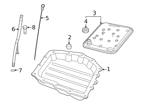 Transaxle Parts for 2010 Dodge Avenger #0