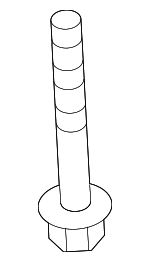 90119A0259 - Suspension: Lower Control Arm Bolt for Lexus: ES300h, ES350, RX350, RX350L, RX450h, RX450hL Image