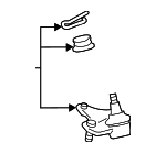 4333009780 - : Lower Ball Joint for Lexus: RX350, RX450h Image