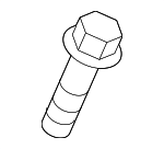 9008010376 - : 2010-2022 Lexus - Lower Control Arm Bolt for Lexus: ES300h, ES350, RX350, RX350L, RX450h, RX450hL Image