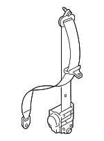 EHY457L3001 - : Lap &amp; Shoulder Belt for Mazda: CX-7 Image