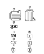 68572629AA - Interior Trim: Charging Port Usb for Mopar Image